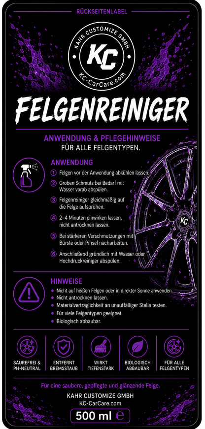 Felgenreiniger