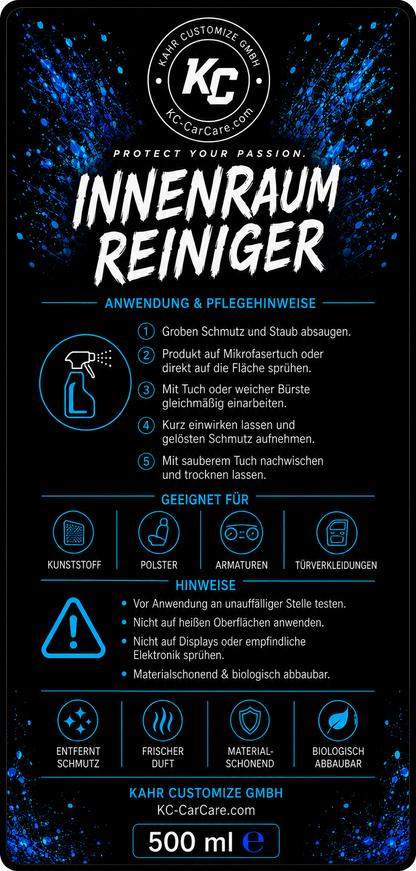 Innenraum Reiniger